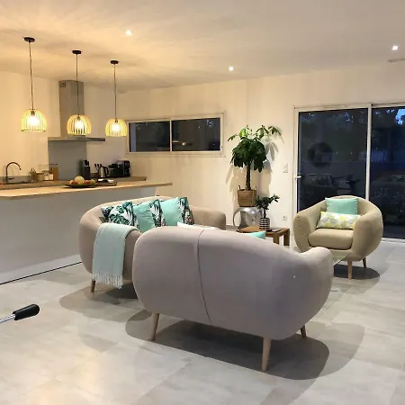 Location Entre Et Ocean Avec Son De Nage Villa Carcans